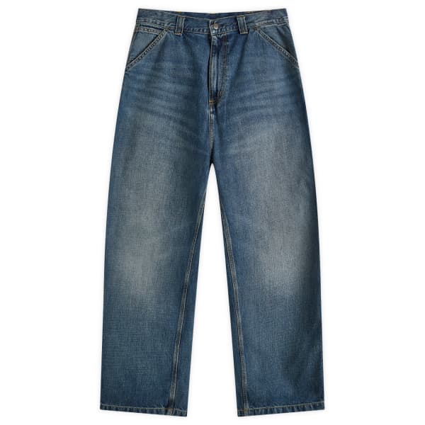 

Джинсовые брюки и брюки до колена Carhartt Wip, синий