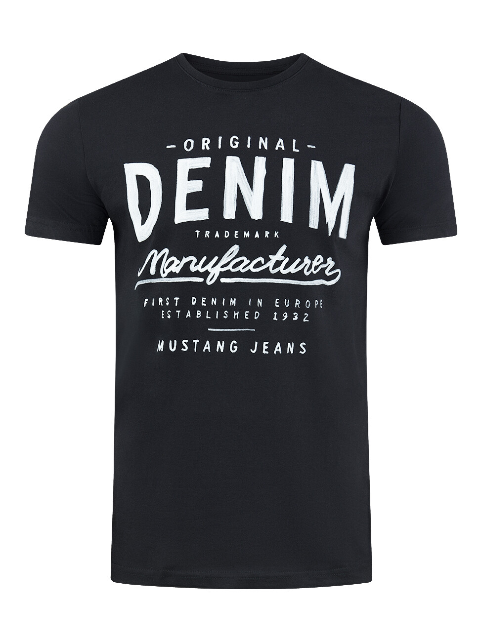 

Футболка Mustang Basic Print, черный