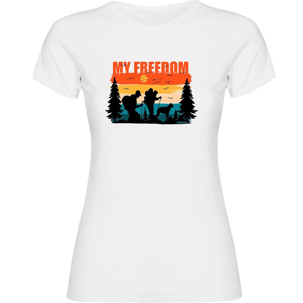 

Футболка с коротким рукавом Kruskis My Freedom, белый