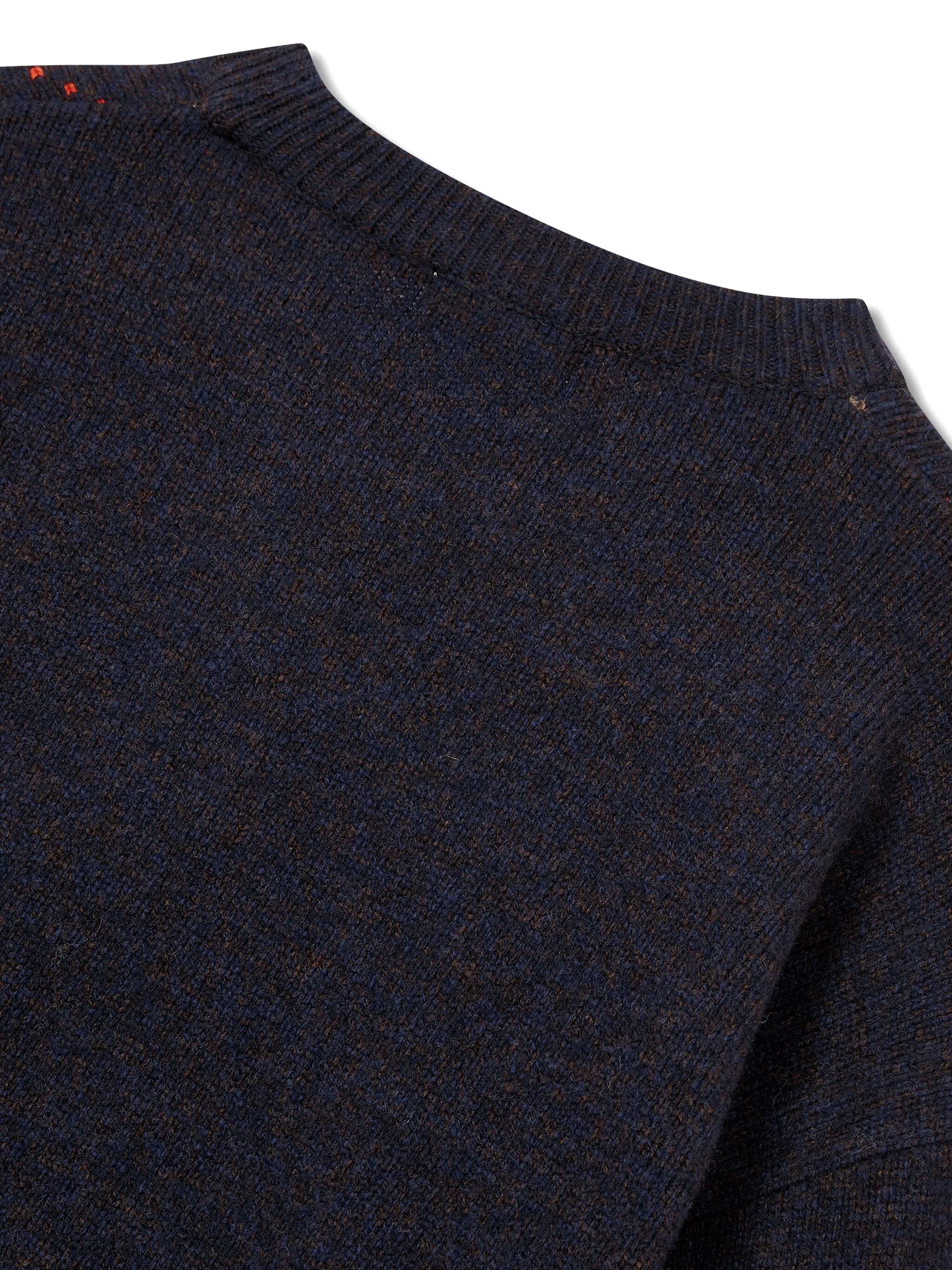 

Свитер вязки интарсия с узором аргайл Studio Tomboy, синий