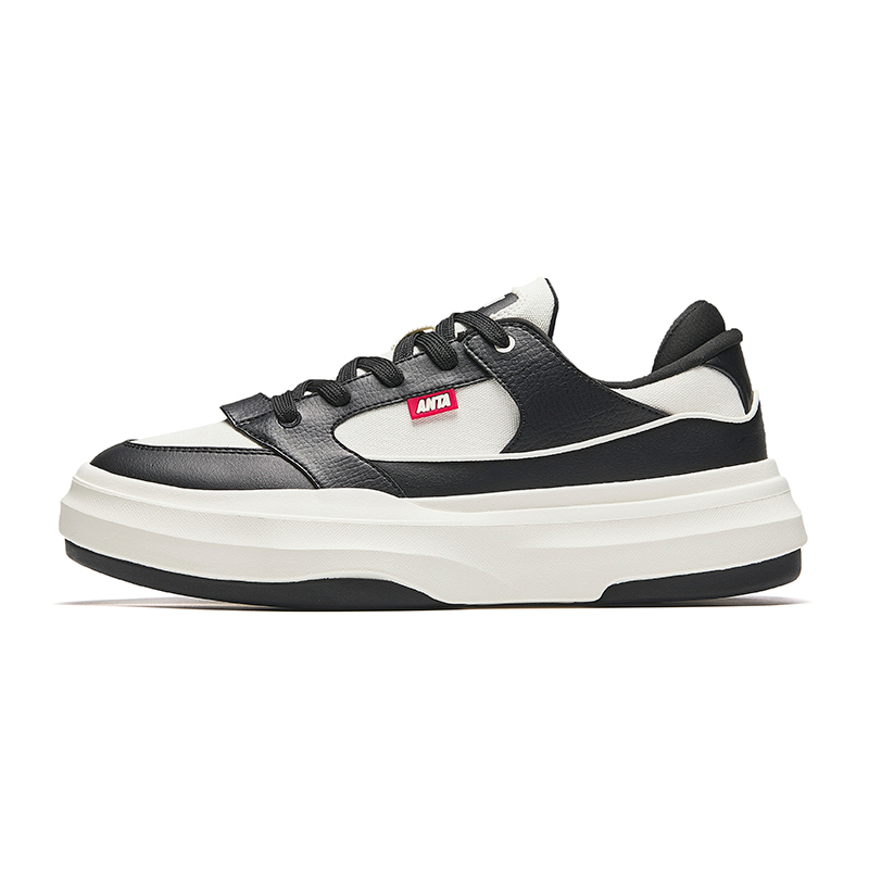 

Кроссовки ANTA Skateboarding Shoes Men Low-top Black, слоновая кость/черный