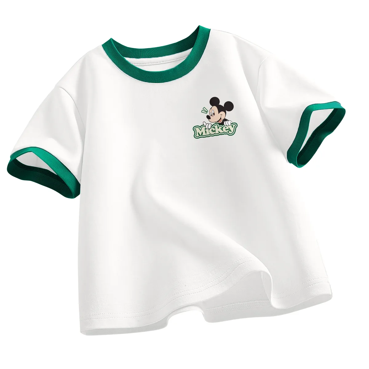 Футболка для детей Crew Neck Moderate Disney, di wall-breaking cream синий — фото 3