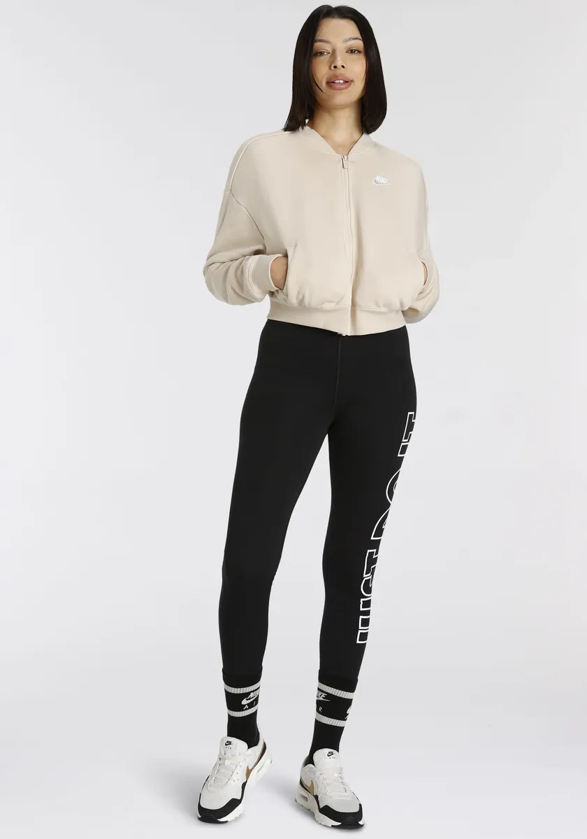 

Толстовка Nike Sportswear "ЖЕНСКАЯ ФЛИСОВАЯ КУРТКА ОВЕРСАЙЗ С ВО ВСЮ МОЛНИЮ", цвет Sanddrift/White