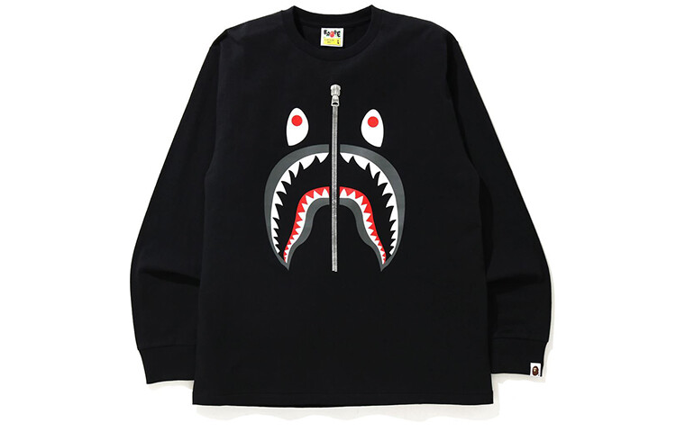 

Футболка Shark Series для мужчин A Bathing Ape, светло-голубой