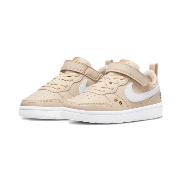 Court Borough Low Recraft SE PS «Вышитые цветы» Nike, белый/желтый — фото 3