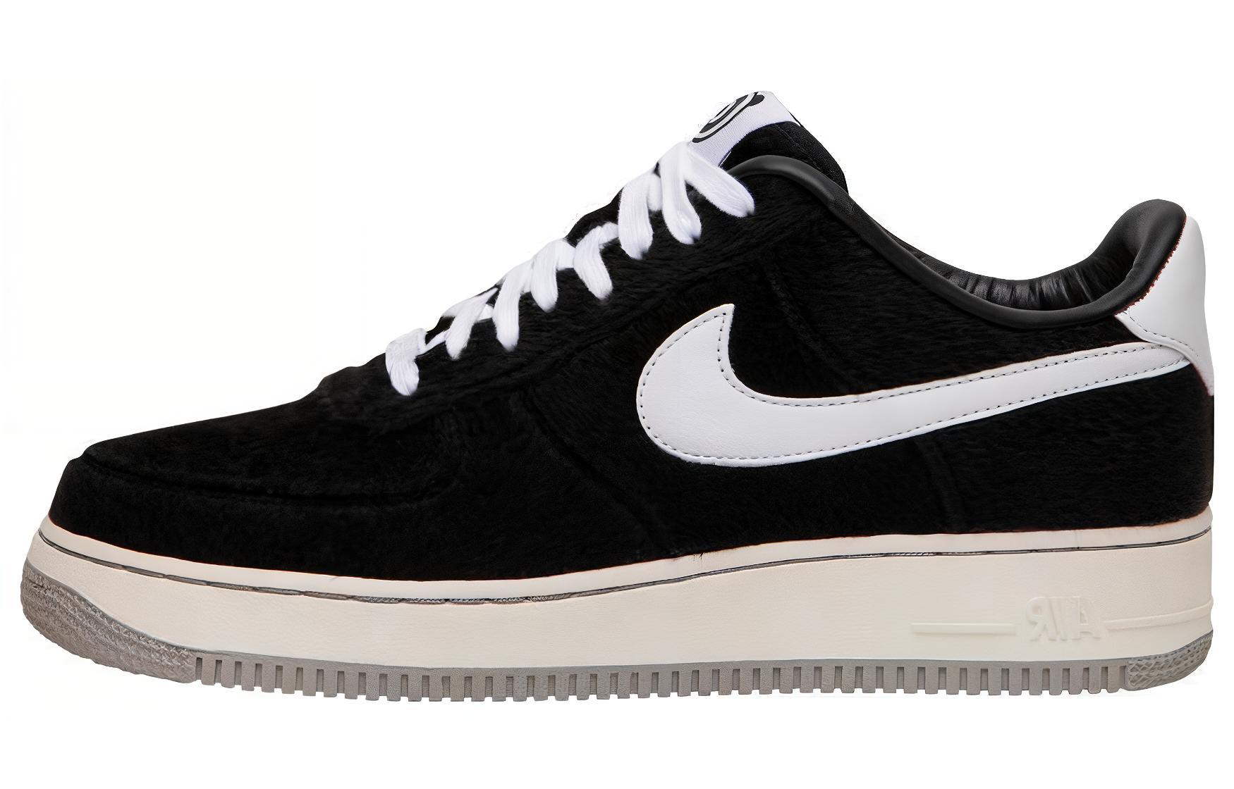 

Кроссовки Medicom Toy X Nike Air Force 1 Skateboarding Shoes Men Low-top Black, черный