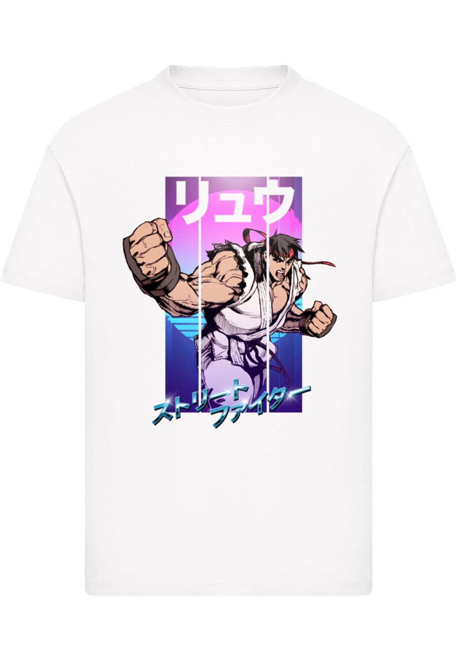 

Рубашка Merchcode Street Fighter - Ryu Future 80s, белый