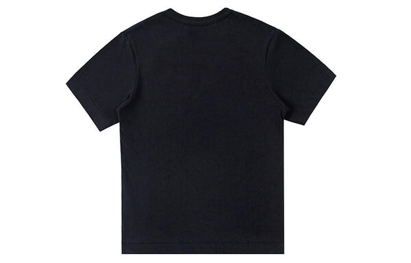 Футболка kawakubo rei black printing short sleeve black Comme Des Garcons Play, черный — фото 2