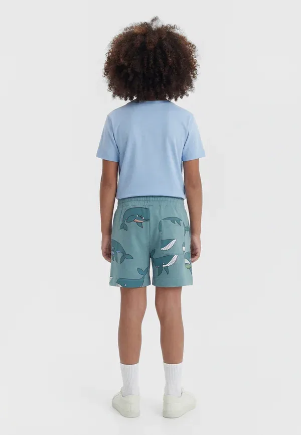 Шорты Stella Mccartney Kids, синий/мультиколор — фото 2