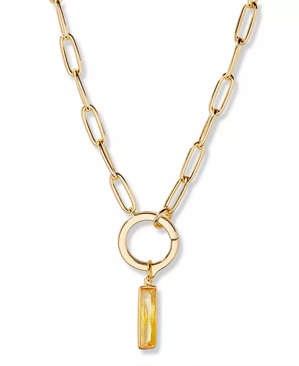 

Удлиненное ожерелье с камнями Колетт Brook & York, nov