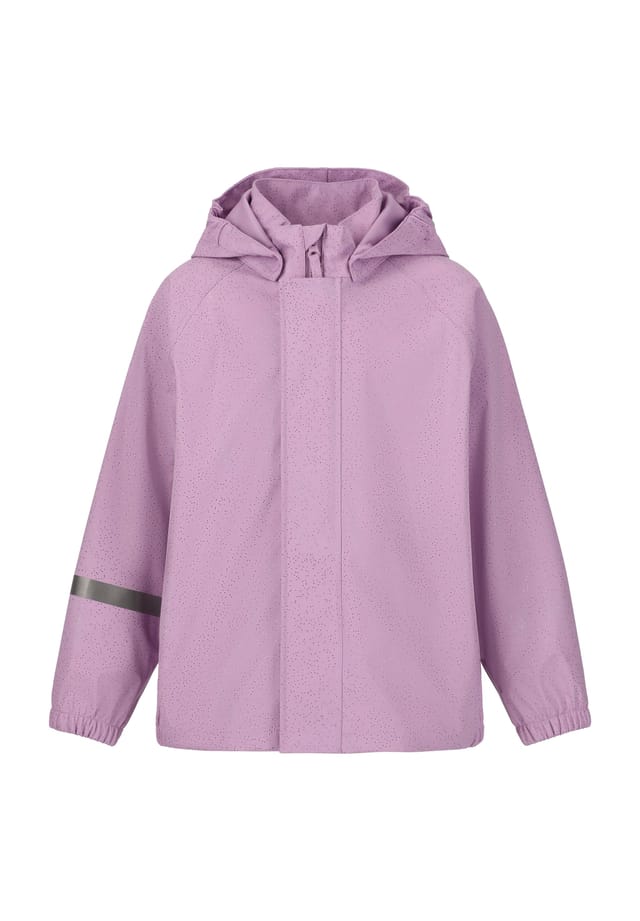 

Дождевик розовый водонепроницаемый Zigzag, цвет 4237 lupine