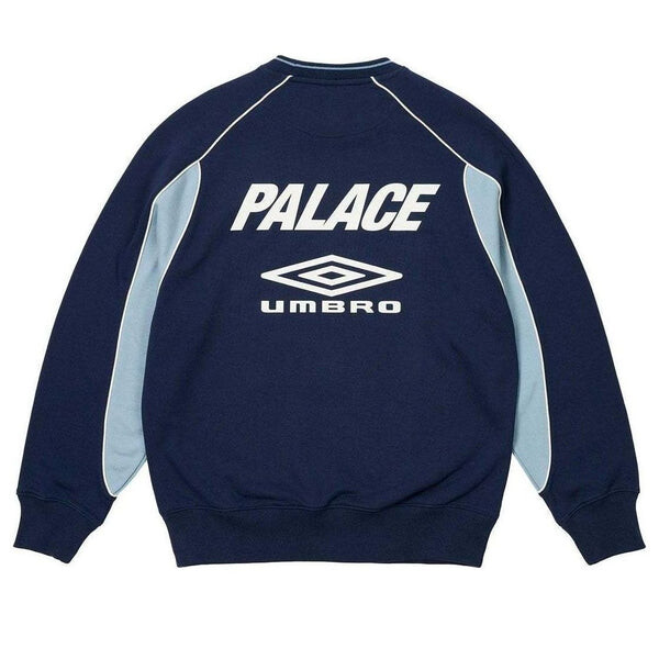 

Толстовка x umbro warm up crewneck sweatshirt 'blue' Palace, синий