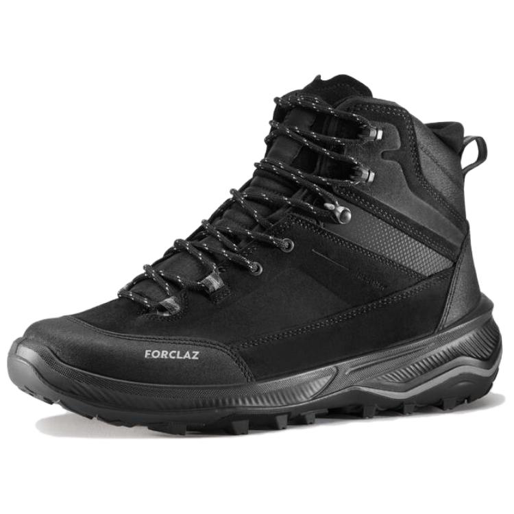 

DECATHLON MT100 Противоскользящие износостойкие водонепроницаемые и дышащие высокие треккинговые ботинки для мужчин, черные