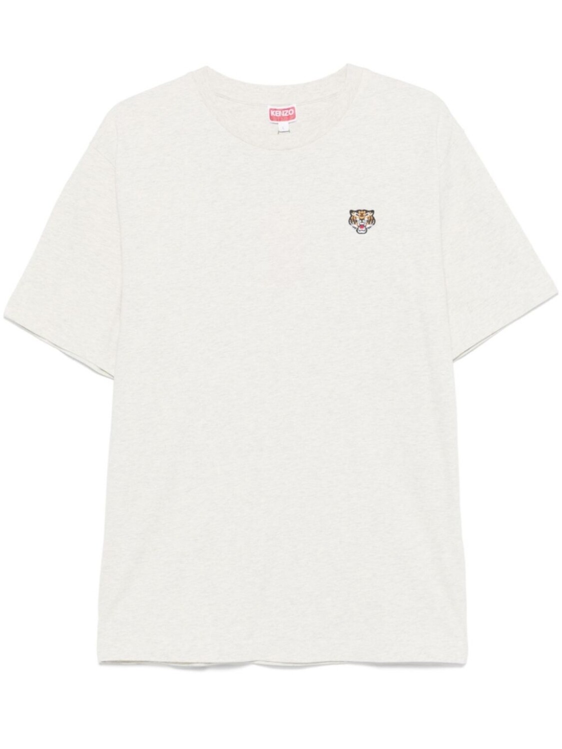 

Футболка Kenzo Lucky Tiger с вышивкой, нейтральный