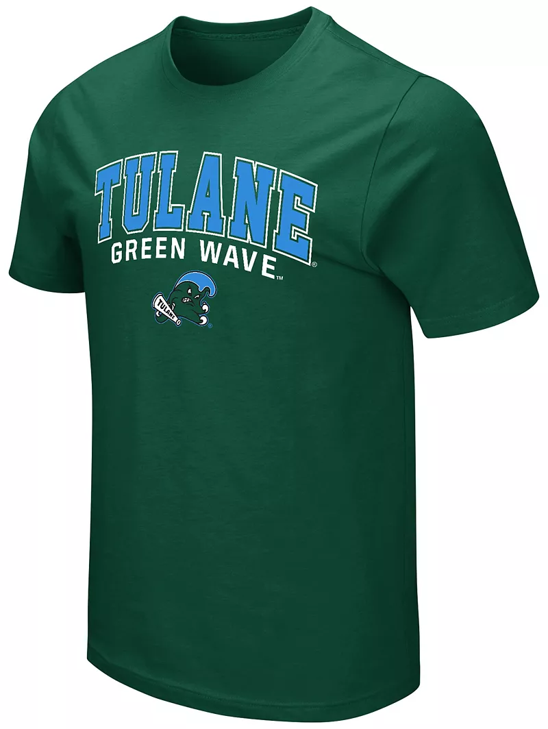 

Мужская футболка Colosseum Tulane Green Wave Green