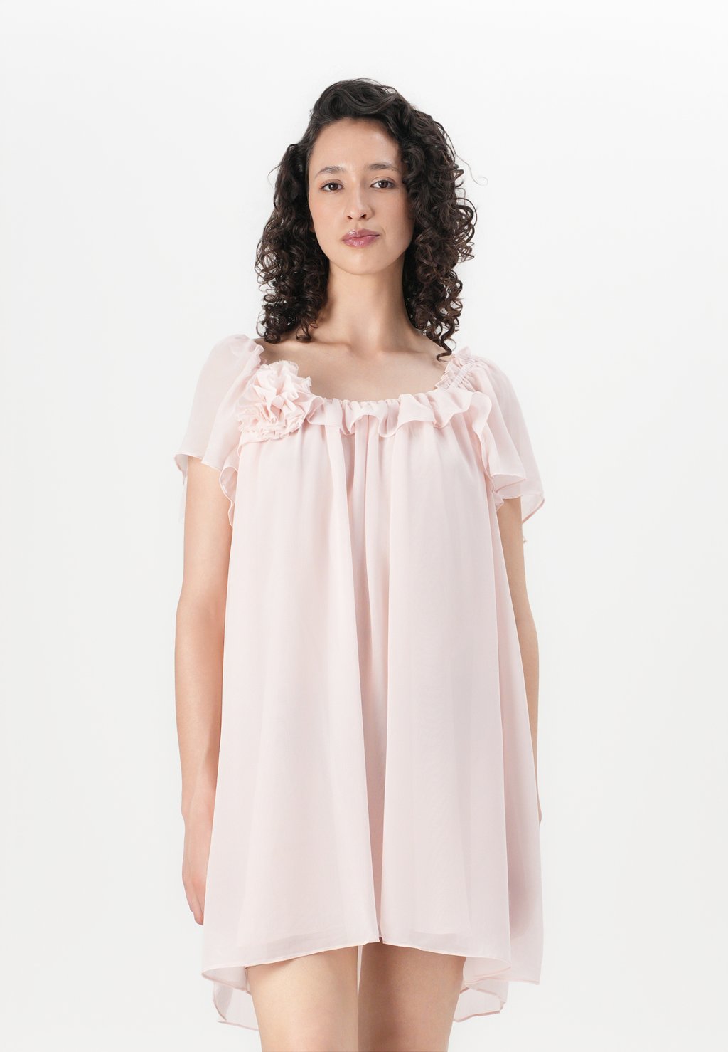 

Коктейльное/вечернее платье VMCILLE SHORT FLOWER DRESS Vero Moda, светло-розовый