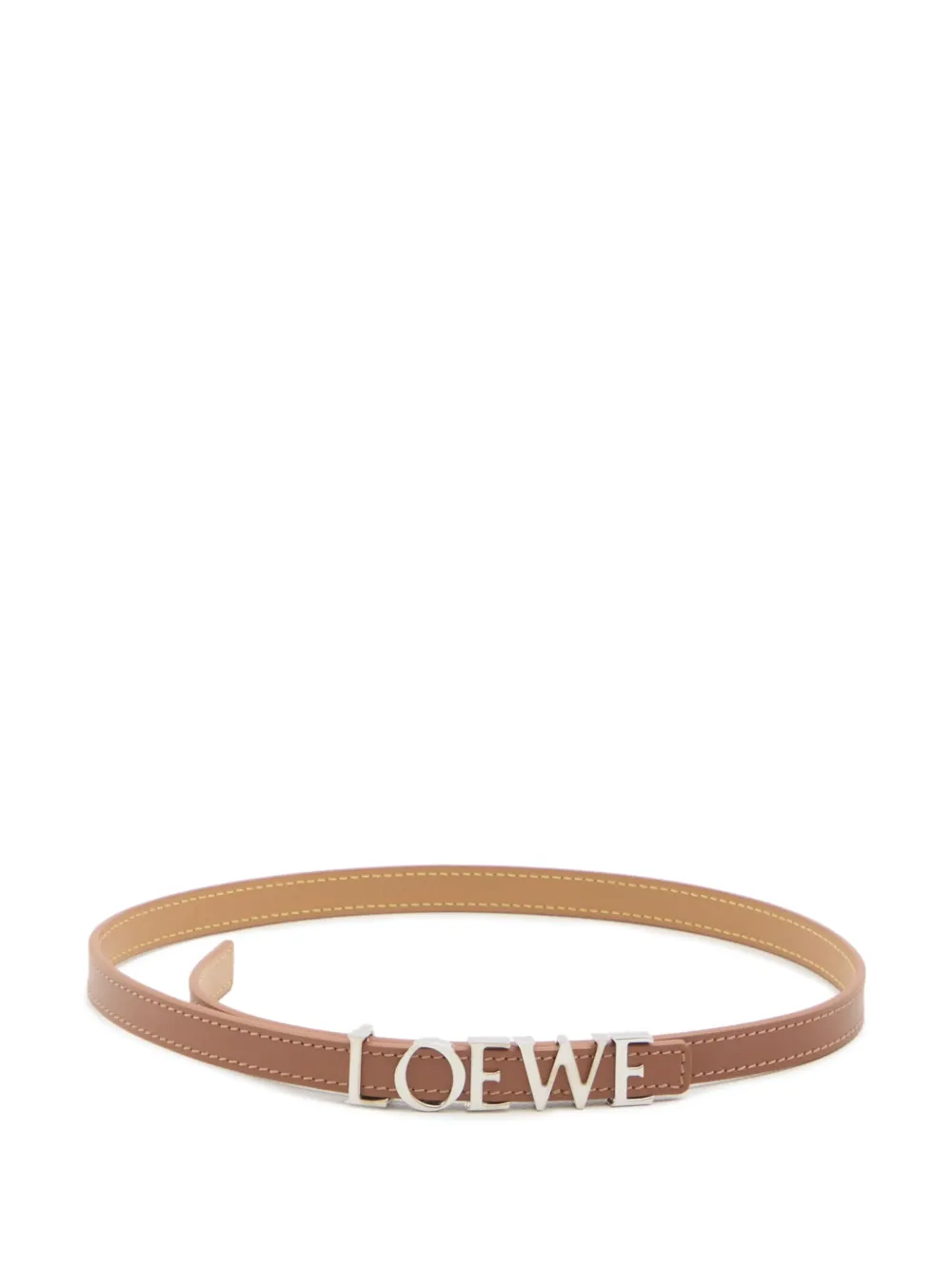 

Ремень с логотипом LOEWE, коричневый