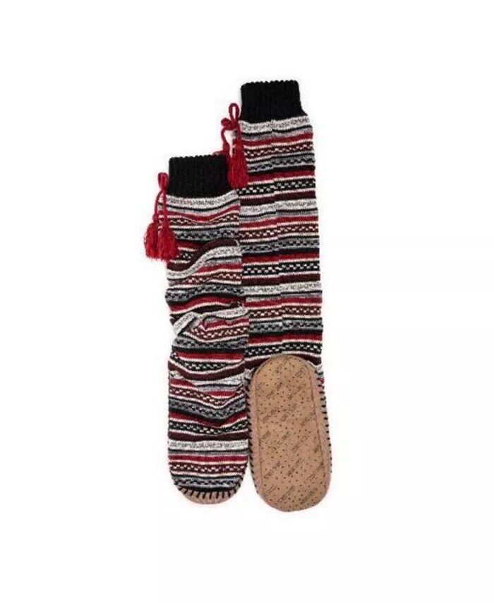 

Женские носки-тапочки с резинкой MUK LUKS, черный