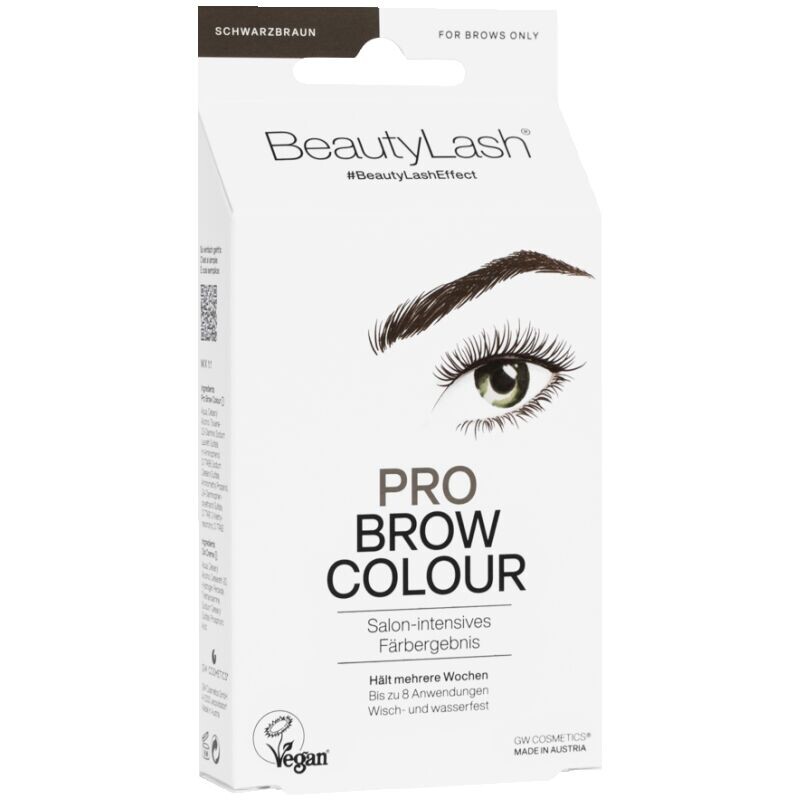 

Набор для окрашивания бровей черно-коричневый Beauty Lash, 1 шт.