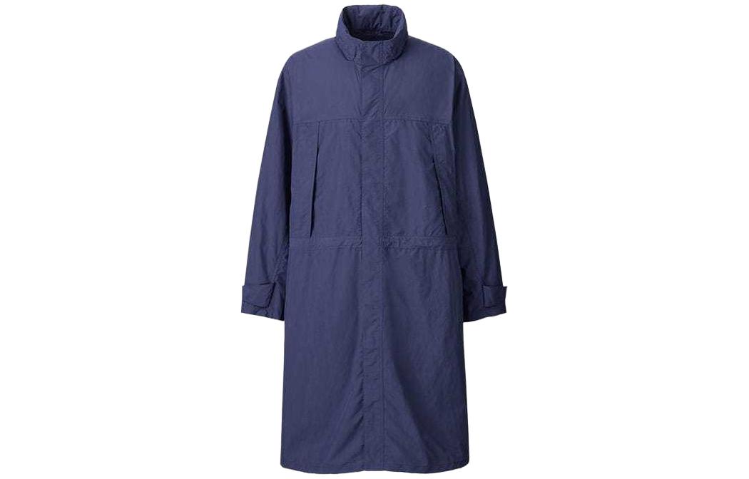 

UNIQLO Фиолетовое пальто мужское, Purple