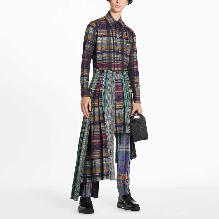 Новые квартальные продукты LV Shirt Men Multicolor Louis Vuitton, цвет Multicolor — фото 2