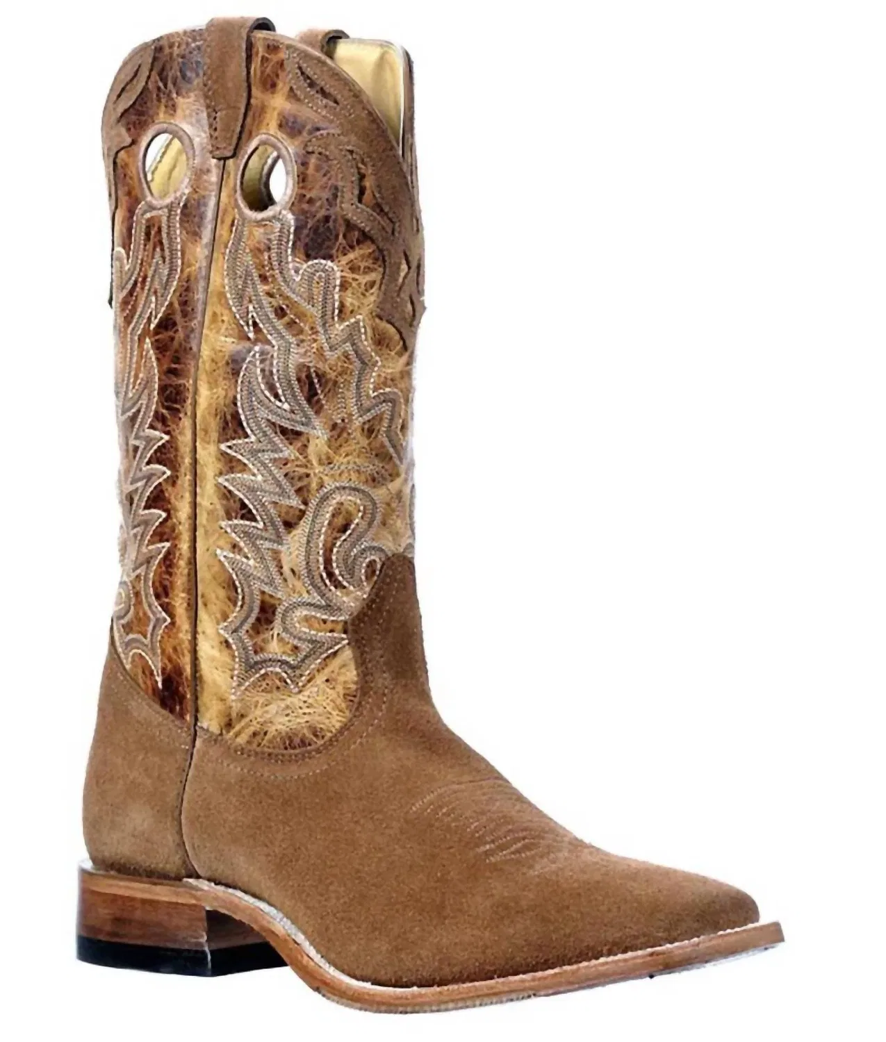Boulet Boots Мужские ботинки на гибридной подошве цвета виски