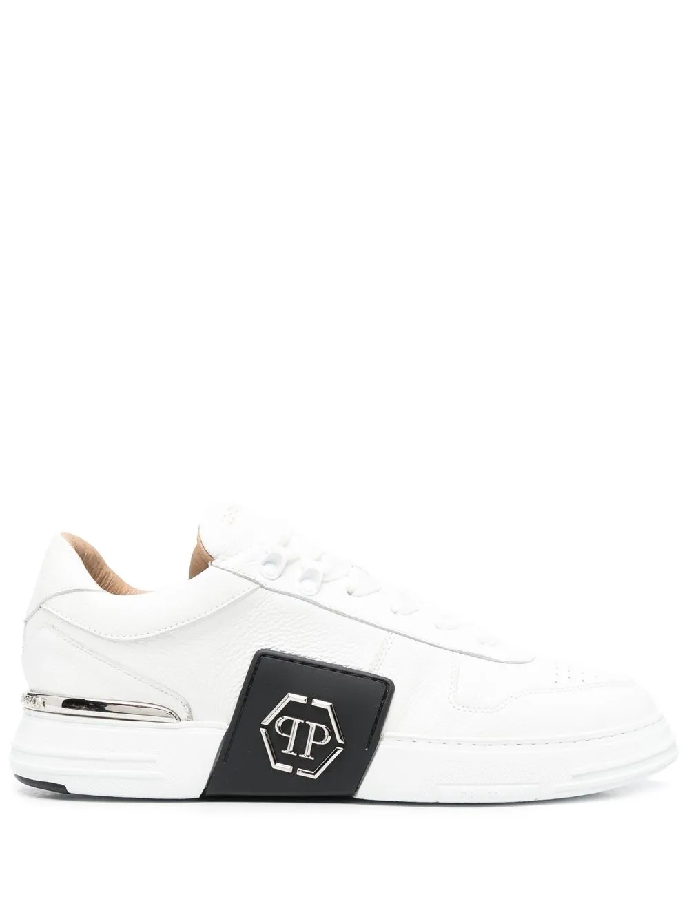 

Кеды с логотипом Hexagon Philipp Plein, белый