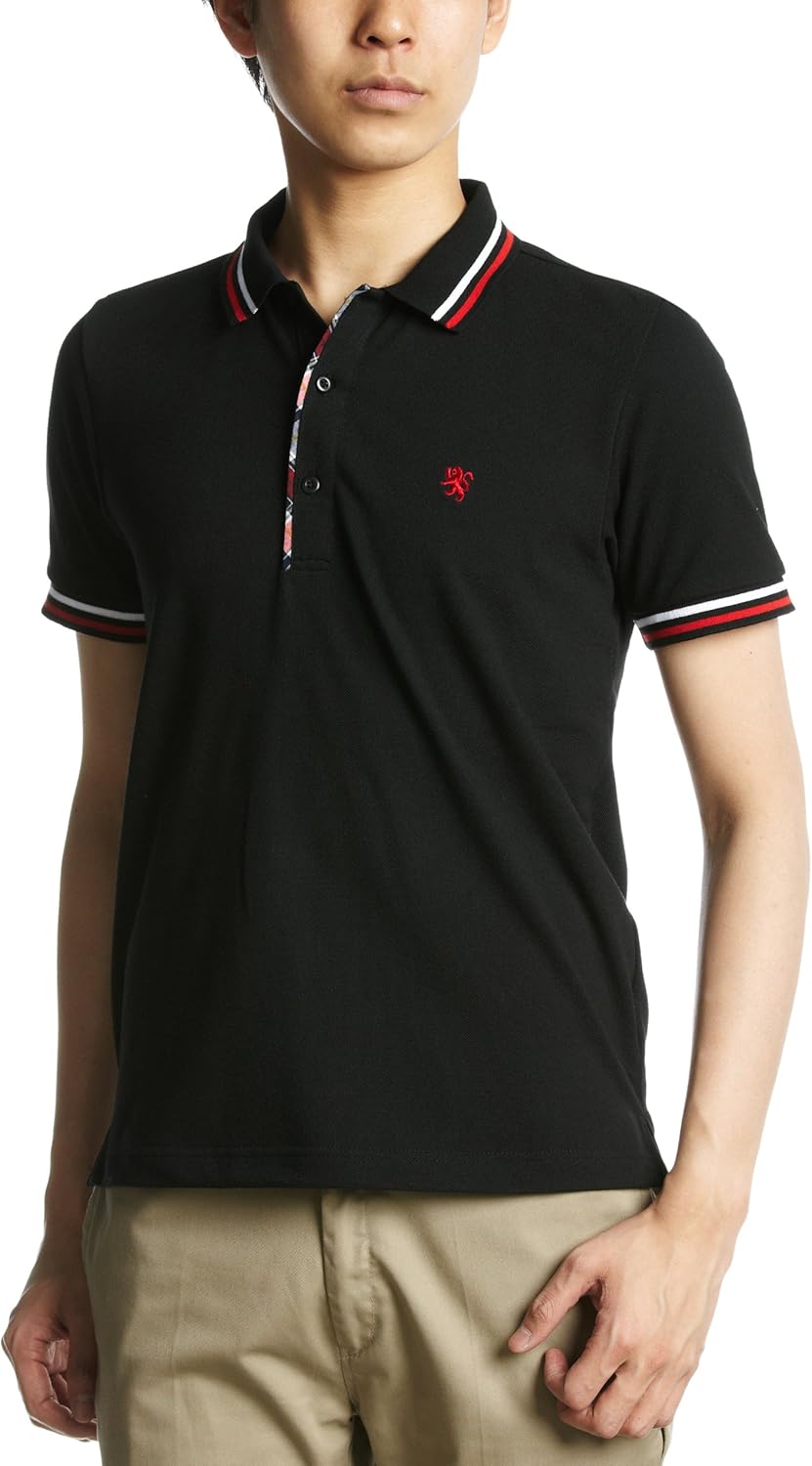 

Поло PINC PONC из пике на подкладке Pincponc, черный