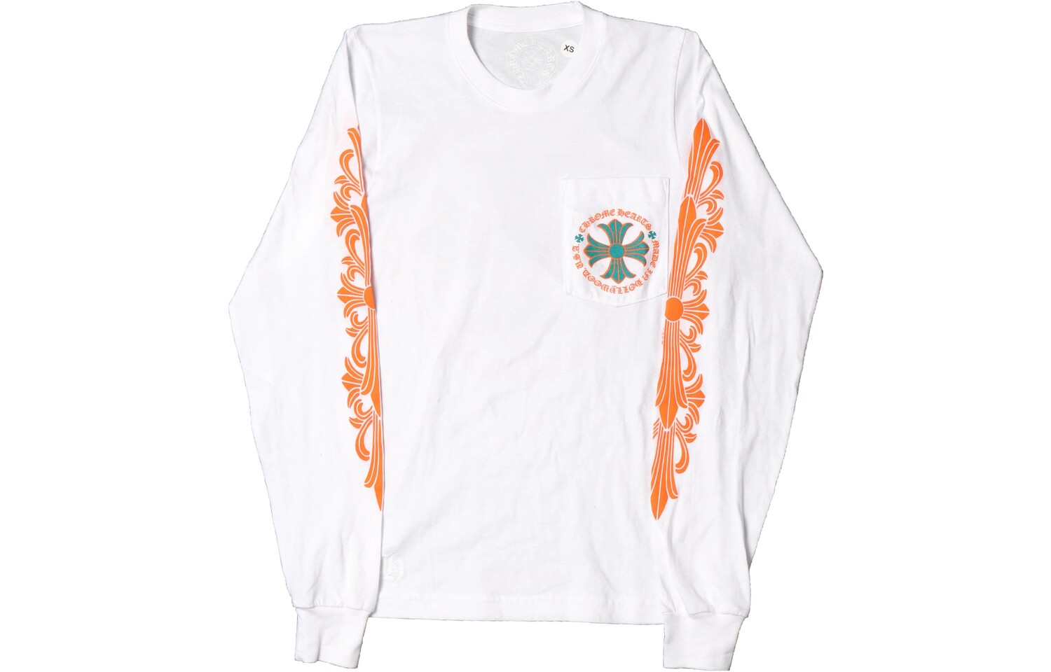 

Футболка унисекс белая Chrome Hearts, белый