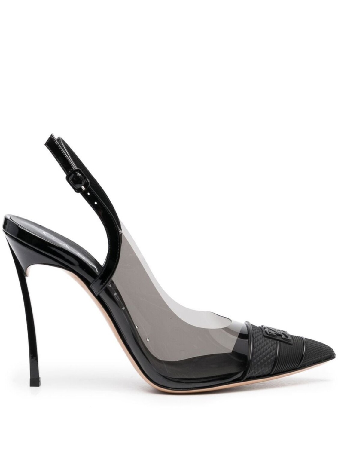 Casadei туфли Blade Fluo, черный