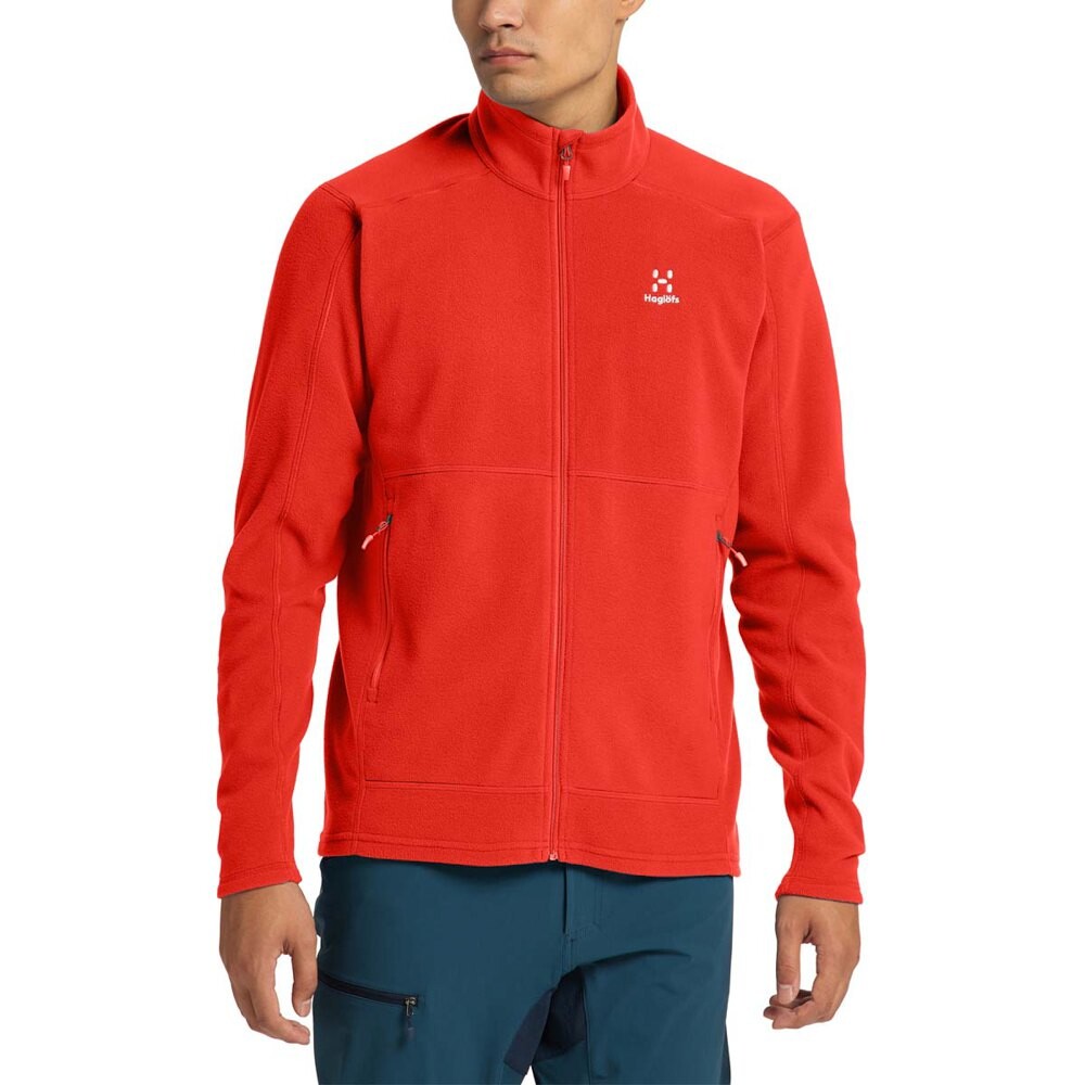 

Толстовка Haglöfs Buteo Mid Full Zip, оранжевый