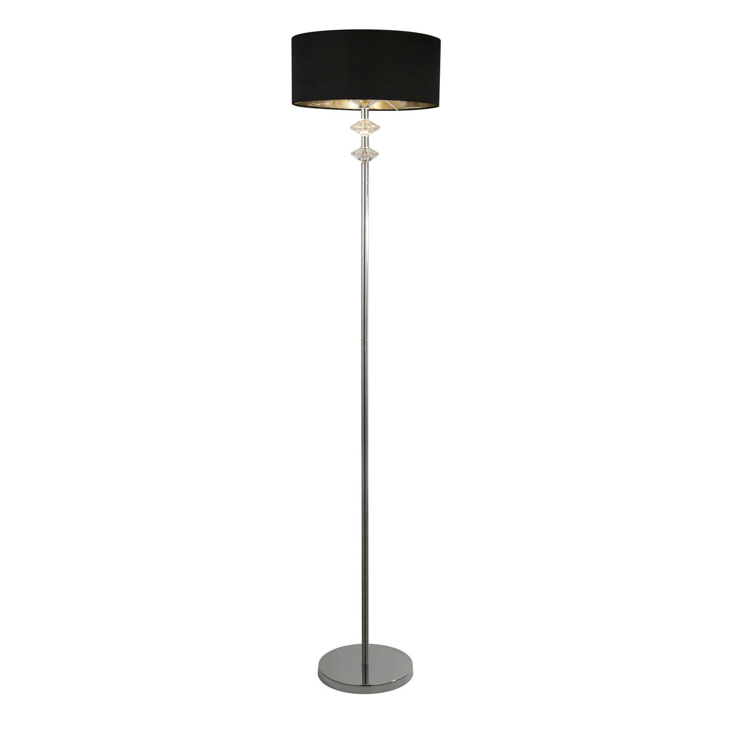

Торшер 35x35x157,50 см, хромированный