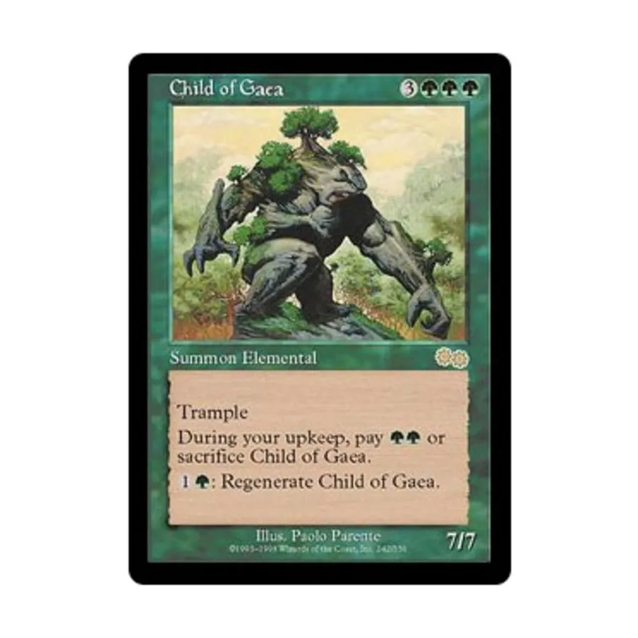 

CCG Дитя Геи (клавиша R), MTG - Urza's Saga