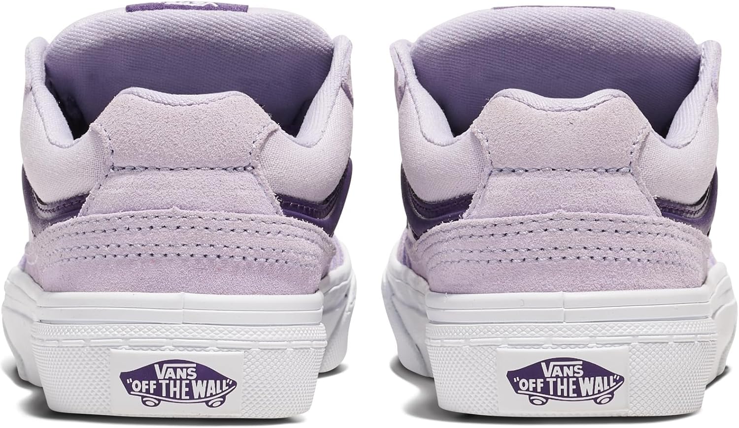 Vans Unisex-Child Caldrone Shoe | Модель для мальчиков и девочек, низкие модные кроссовки, массивный ретро-стиль, 2-Tone Canvas/Suede Lilac Mist — фото 3
