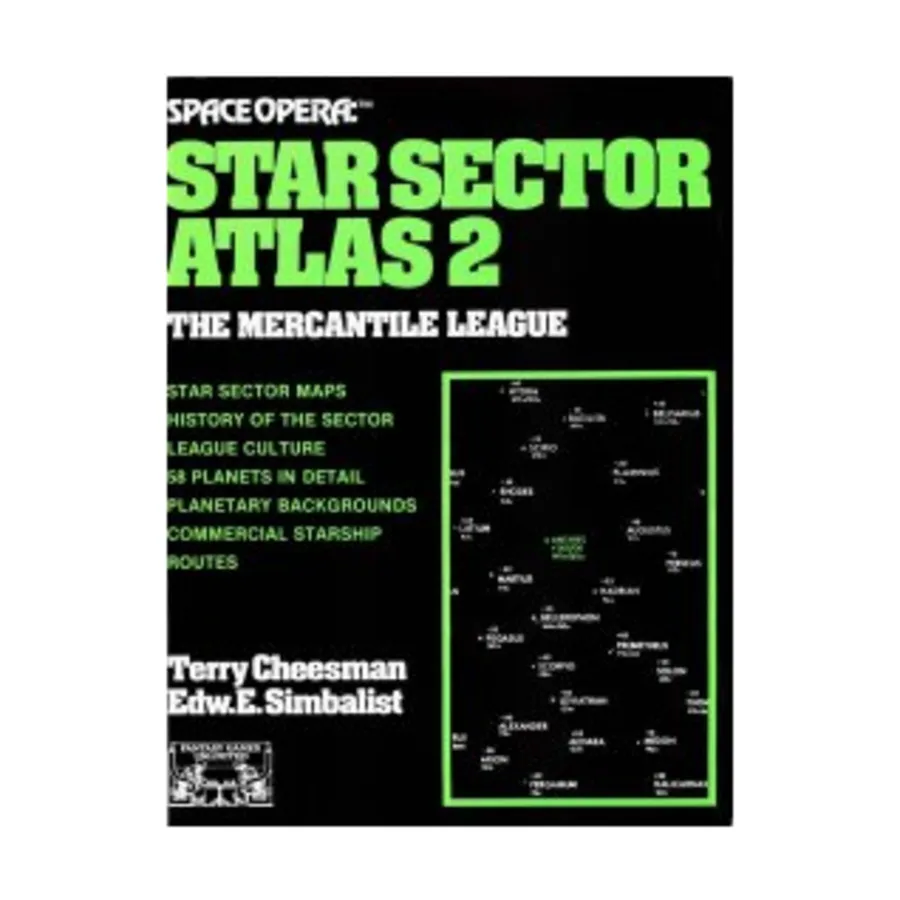 

Star Sector Atlas #2 - The Mercantile League, Space Opera, мягкая обложка