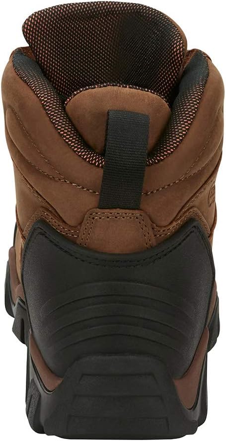 Рабочие ботинки Chippewa Cross Terrain с композитным носком высотой 15 см - Водонепроницаемые мужские рабочие ботинки - Нескользящая подошва на шнуровке - Широкая посадка - Прочная резиновая подошва, коричневый — фото 4