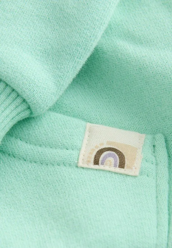Толстовка на молнии с капюшоном стандартного кроя Next, Mint Green — фото 2
