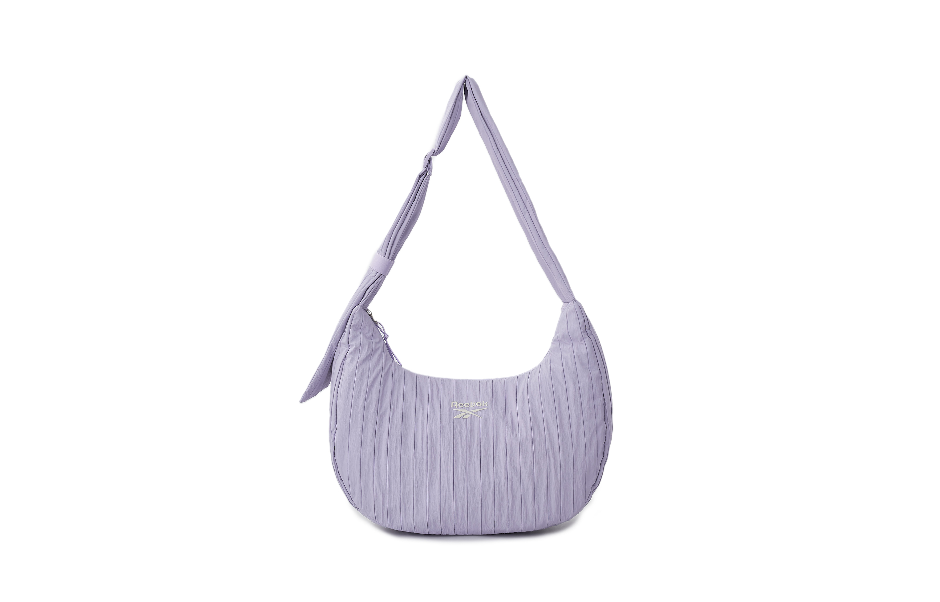

Reebok Тканевая облачная сумка через плечо унисекс светло-фиолетового цвета, Light Purple