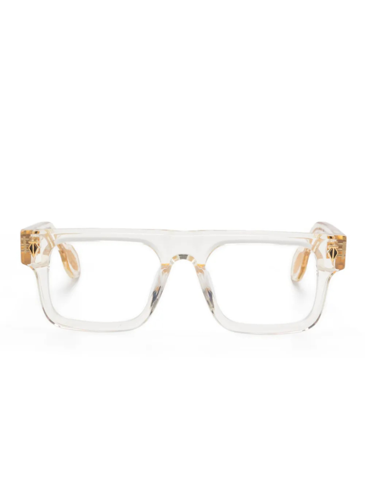 

T Henri Eyewear очки в квадратной оправе, белый