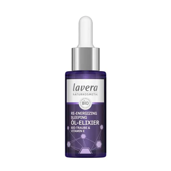 

Восстанавливающее масло для лица Re-Energizing Sleeping Oil Elixir Lavera, 30 ml