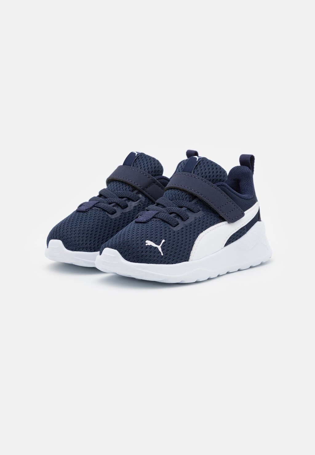Кроссовки нейтрального цвета Anzarun Lite Ac Inf Puma, цвет peacoat/white — фото 2