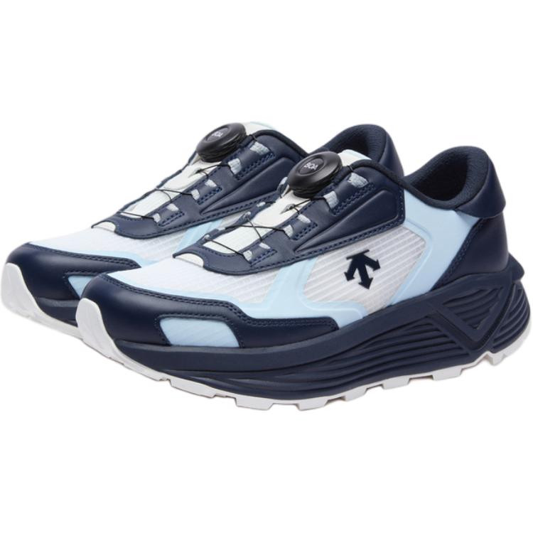 Низкие кроссовки Movewear Cushioning для детей и подростков DESCENTE, синий/серый — фото 2