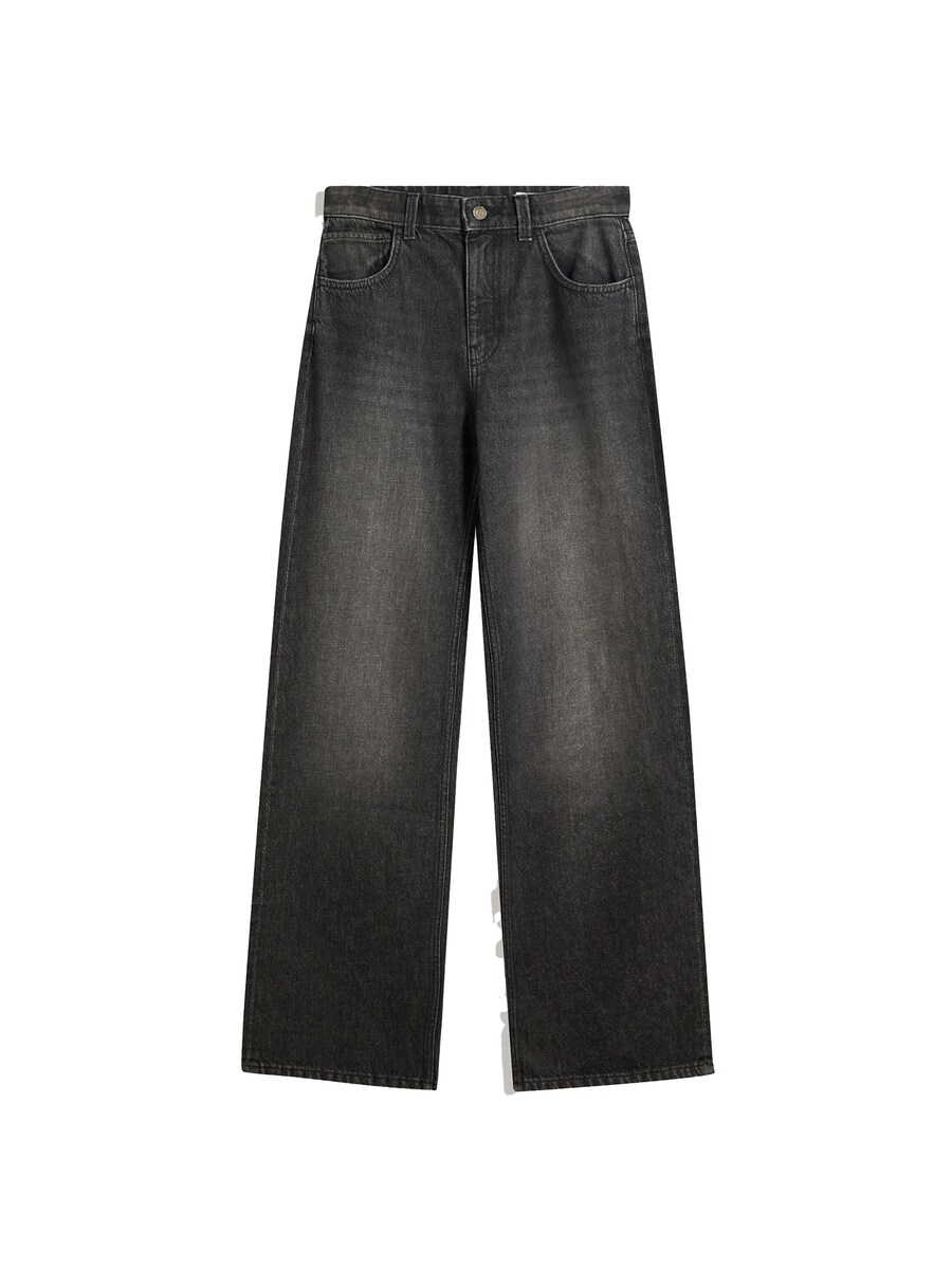 

Джинсы с широкими штанинами Bershka, Black denim