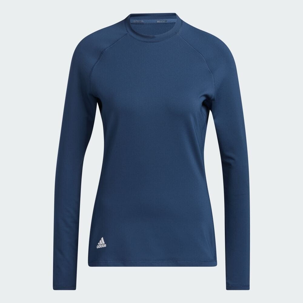 

Футболка Adidas Solid mesh UPF50+ long sleeve crew neck inner shirt, цвет Crew Navy