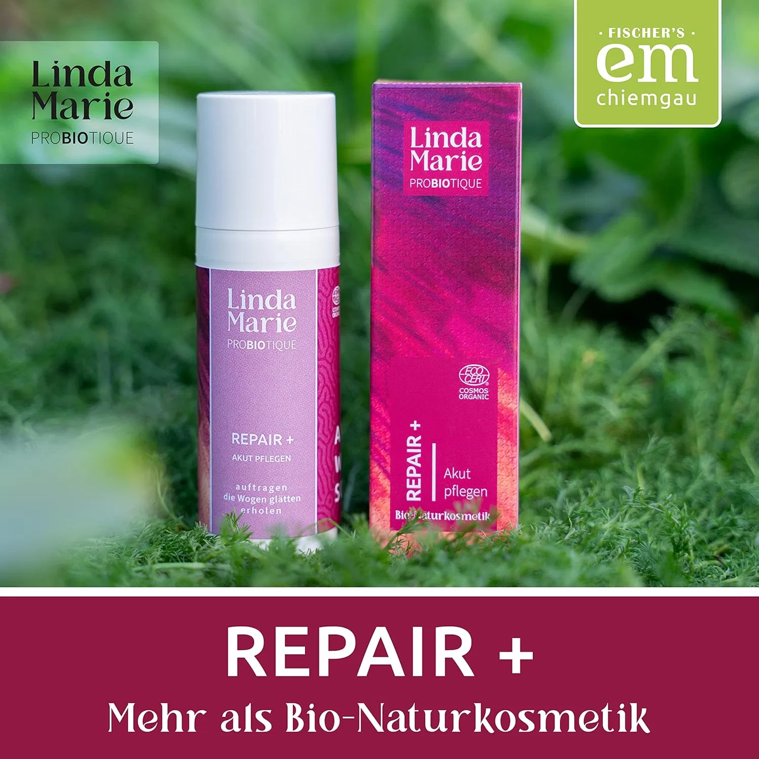 Крем для лица Linda Marie Probiotique — Бальзам для экстренной помощи коже Repair+ от Acute, 50 мл — фото 2