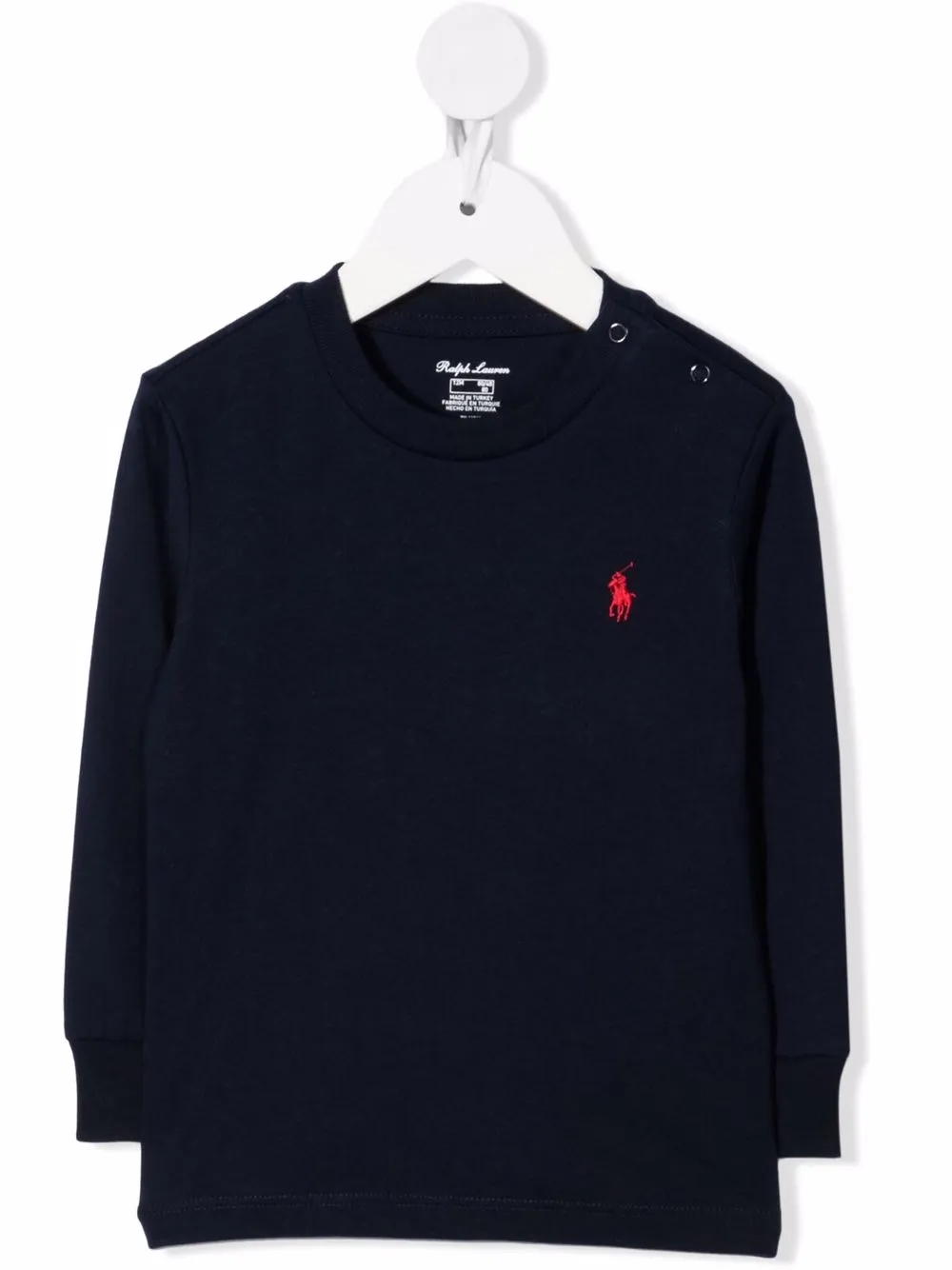 

Джемпер с круглым вырезом POLO RALPH LAUREN KIDS, синий