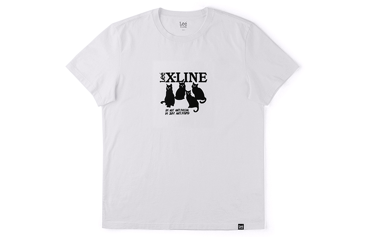 

Lee Футболка мужская белая, Белый, Lee Футболка мужская белая