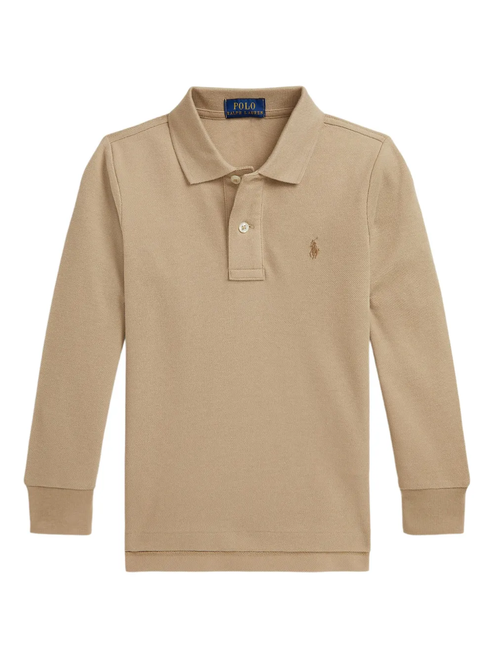 

Рубашка поло с длинными рукавами POLO RALPH LAUREN KIDS, нейтральный