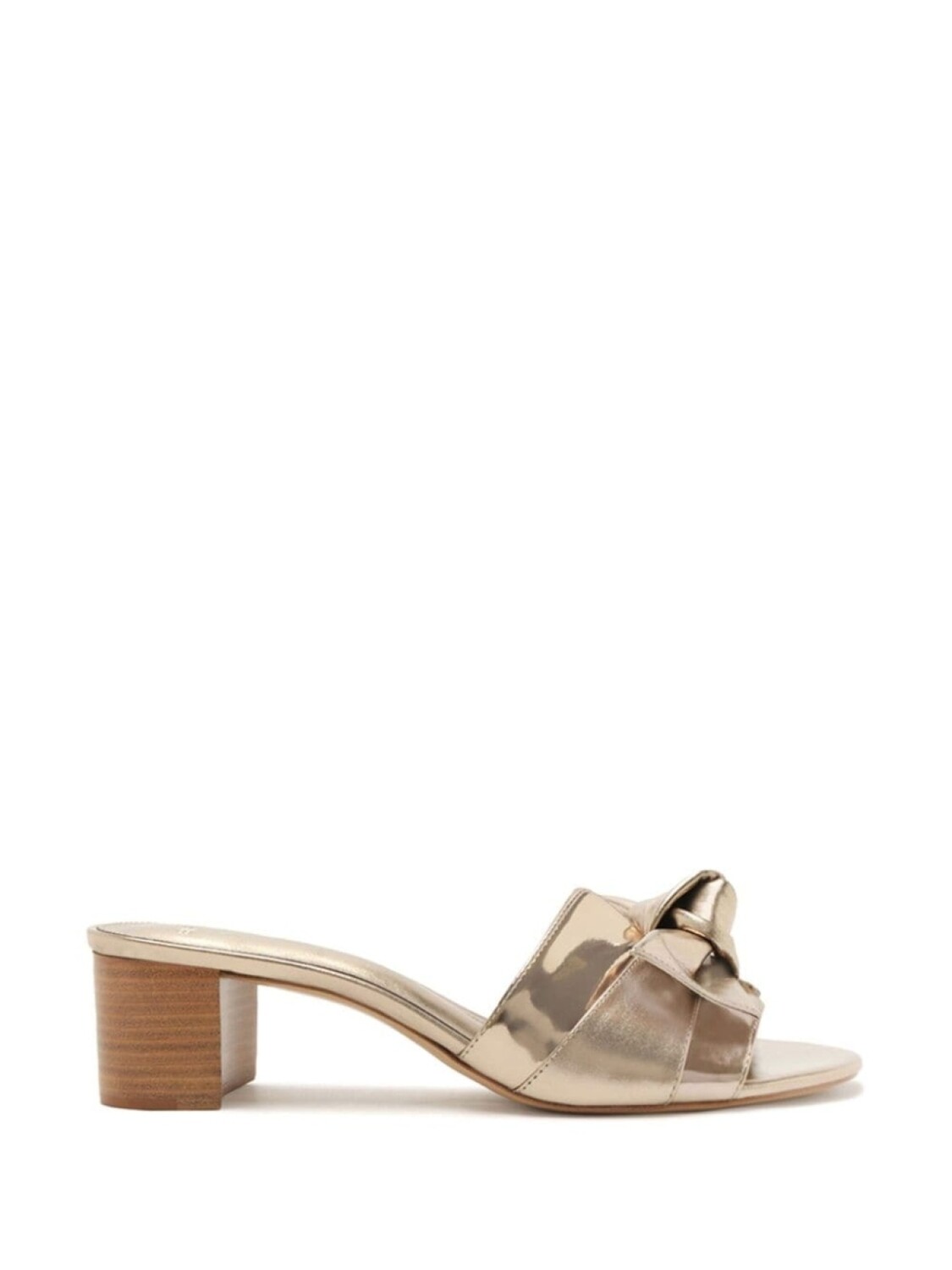 

Шлепанцы Maxi Clarita Block 45 Alexandre Birman, золотой