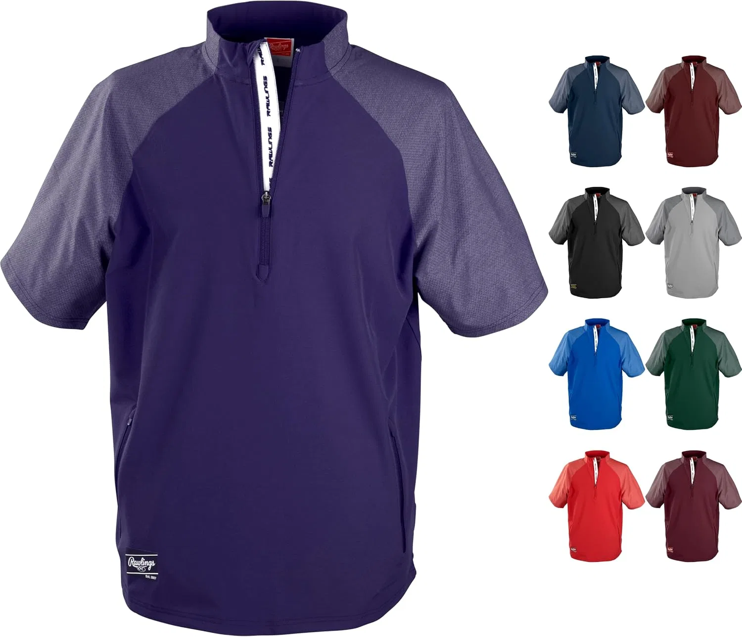 Куртка тренировочная Rawlings, цвет Purple